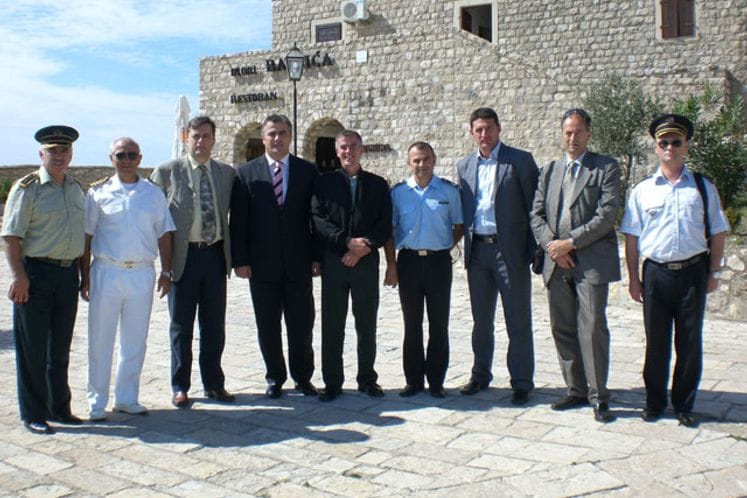 Vojni atašei akreditovani u Crnoj Gori posjetili Opštinu Ulcinj