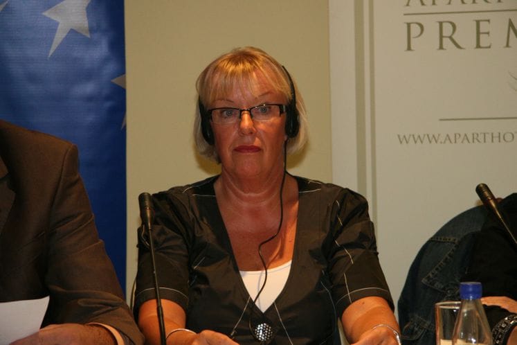 Izlaganje rukovodioca projekta, Lene Arwidsson