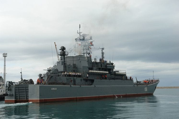 Brod Mornarice Ruske Federacije ,,JAMAL 156“ isplovio iz luke Bar