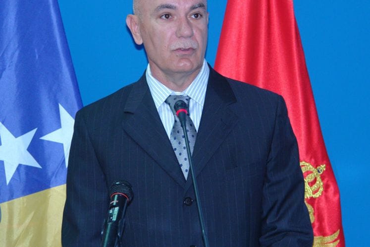 Izjava ministra odbrane Bora Vučinića