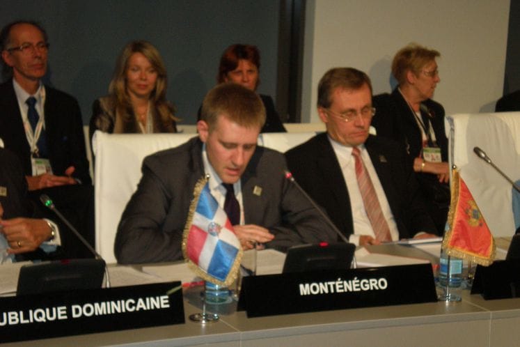 Obraćanje potpredsjednika Vlade i ministra finansija, dr Igora Lukšića, na trinaestom Samitu Međunarodne organizacije frankofonije