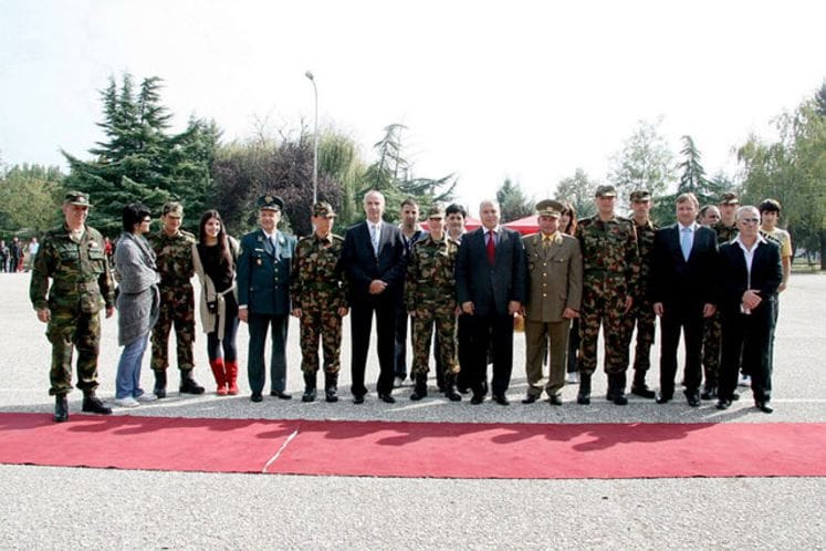 Crnogorski kadeti položili zakletvu u Skoplju