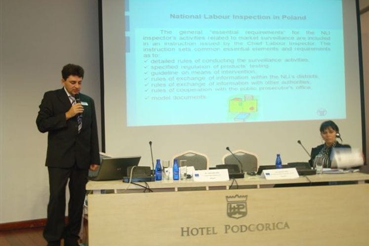 S A O P Š T E NJ E Održana radionica na temu: "Direktive starog i novog pristupa u vezi sredstava i opreme lične zaštite na radu "