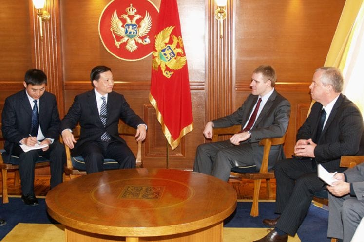 Potpredsjednik Vlade i ministar finansija, dr Igor Lukšić, primio zamjenika ministra kineske carine i rukovodioca sektora za političke poslove Uprave carina Kine, Wang Songhea