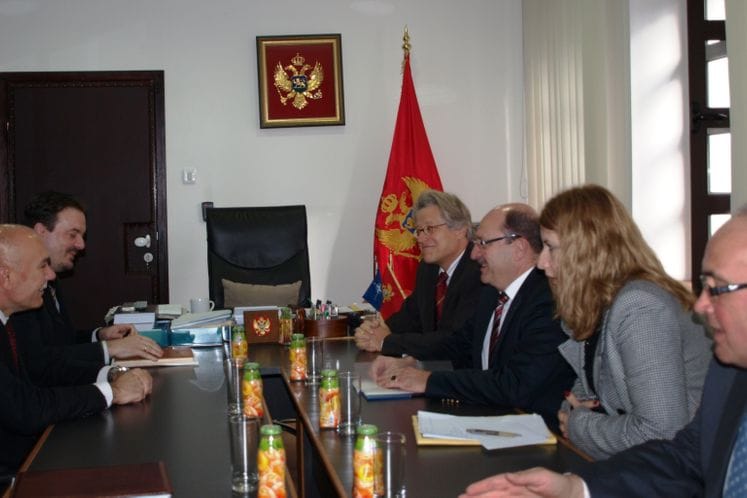 Ministar Vučinić primio delegaciju Saveza za brigu i staranje o njemačkim vojnim grobovima