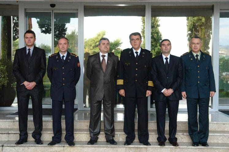 Radni sastanak predstavnika vojno-obavještajnih organa Crne Gore i Republike Makedonije