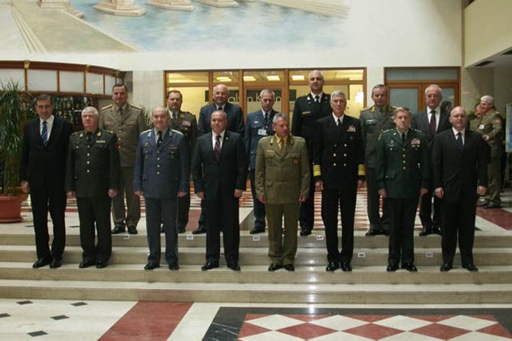 Viceadmiral Dragan Samardžić na XIII sastanku načelnika generalštabova zemalja potpisnica Američko-jadranske povelje (A-5)