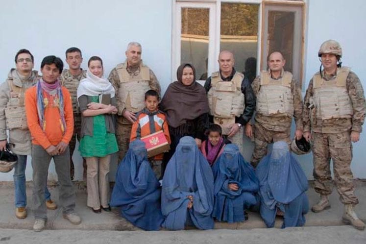 Ministar odbrane Boro Vučinić u Avganistanu