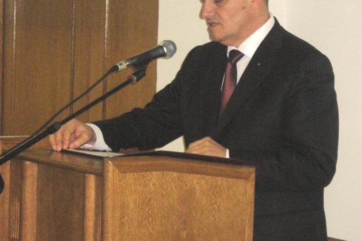 Govor ministra zdravlja doc.dr Miodraga Radunovića povodom obilježavanja 10 godina od osnivanja Centra za medicinsku genetiku i imunologiju KCCG i 17 godina Kliničke genetike KCCG