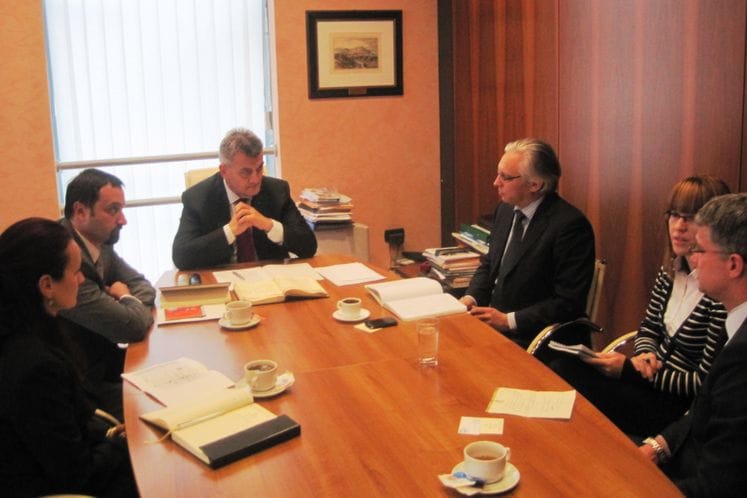 Ministar zdravlja razgovarao sa tim liderom za projekat energetske efikasnosti u Crnoj Gori Francom Gernerom i Janom Peterom Oltersom, direktorom Svjestske banke za Crnu Goru