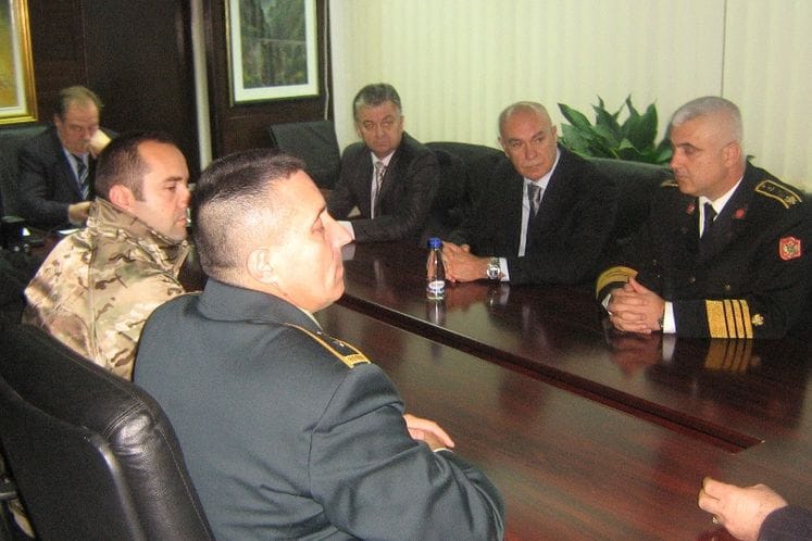 Ministar odbrane Boro Vučinić i načelnik Generalštaba Vojske Crne Gore viceadmiral Dragan Samardžić prisustvovali sastanku kolašinskog Kriznog štaba