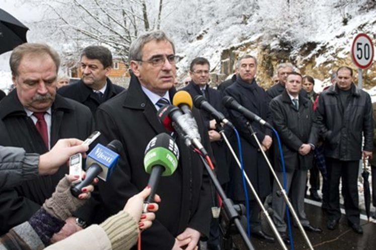 Izjava ministra saobraćaja, pomorstva i telekomunikacija Andrije Lompara