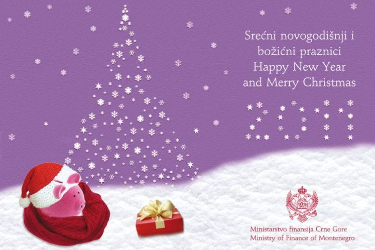 Saopštenje: Novogodišnja čestitka Ministarstva finansija