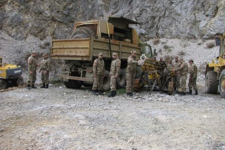 Nastavljene aktivnosti Vojske Crne Gore na saniranju posljedica poplava