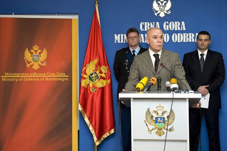 Obraćanje ministra odbrane Bora Vučinića na svečanoj dodjeli sertifikata polaznicima Intership programa u Ministarstvu odbrane