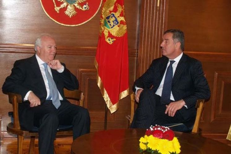 Predsjednik Milo Đukanović primio ministra inostranih poslova Kraljevine Španije Migel Anhela Moratinosa