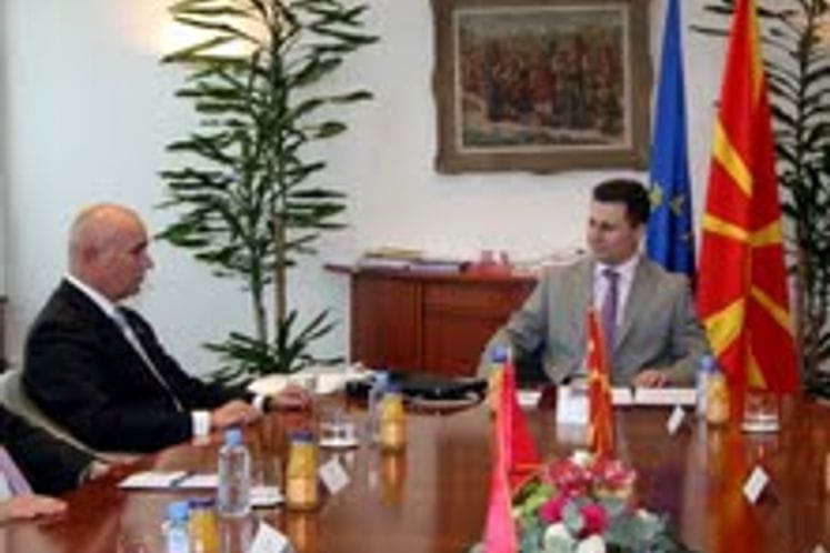 Ministra odbrane Bora Vučinića primili Predsjednik Makedonije Đorđe Ivanov i predsjednik Vlade Makedonije Nikola Gruevski