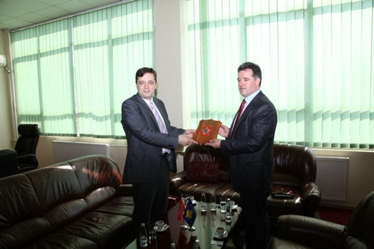 Pomoćnik ministra za politiku odbrane Draško Jovanović boravio u posjeti Prištini na poziv Ministarstva kosovskih snaga bezbjednosti