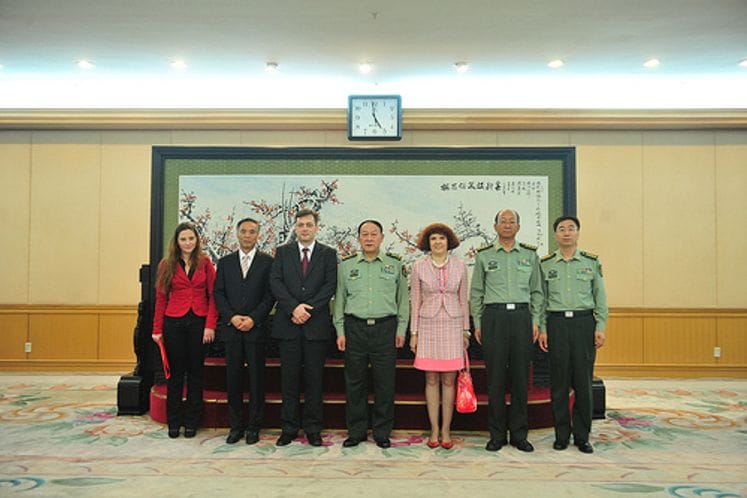 Pomoćnik ministra odbrane Draško Jovanović boravi u posjeti NR Kini