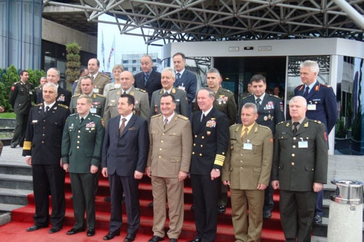 Načelnik Generalštaba Vojske Crne Gore viceadmiral Dragan Samardžić učestvuje na 12. konferenciji načelnika generalštabova zemalja potpisnica Američko-jadranske povelje A-5, koja se održava u Sarajevu