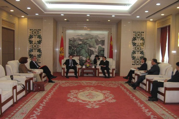 Official visit of the Deputy Prime Minister and Finance Minister, Mr. Igor Lukšić, PhD to the People’s Republic of China