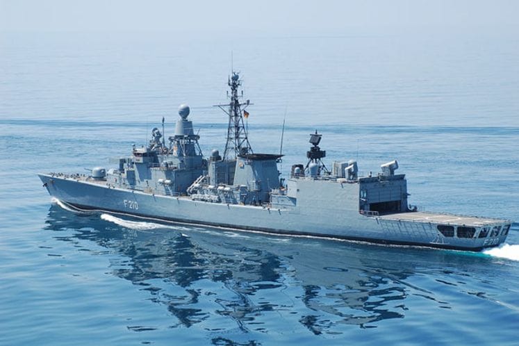 Posjeta njemačke fregate „EMDEN“ nakon četvoromjesečne operacije ATALANTA