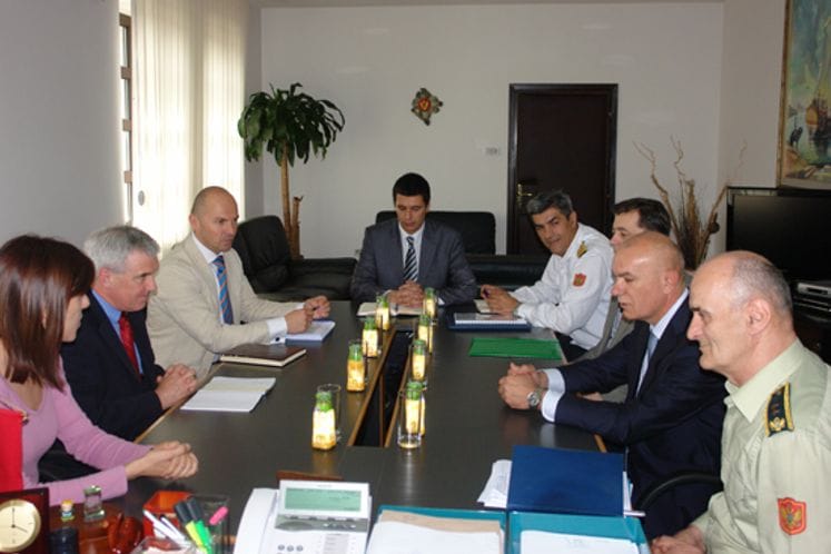 Ministar odbrane Boro Vučinić razgovarao je sa direktorom Direktorata za planiranje NATO snaga Frenkom Bolandom