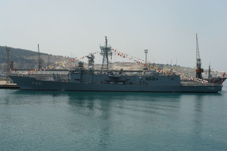 Južna taktička grupa Mornarice Republike Turske uplovila u luku Bar