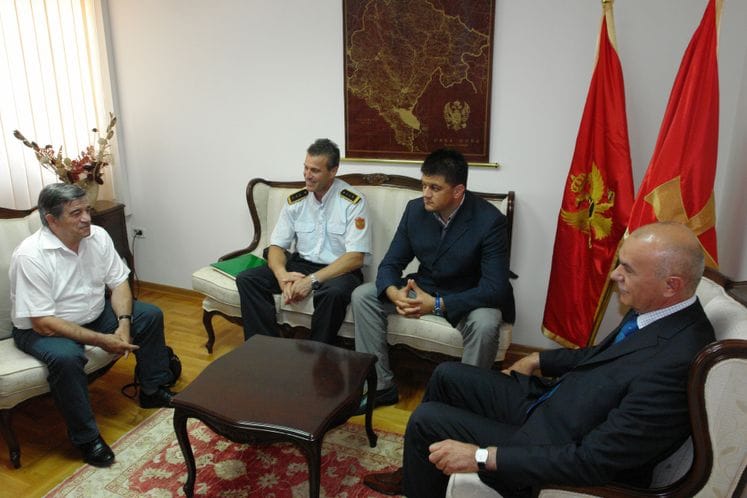 Ministar odbrane Boro Vučinić primio predstavnike organizatora Svjetskog padobranskog prvenstva