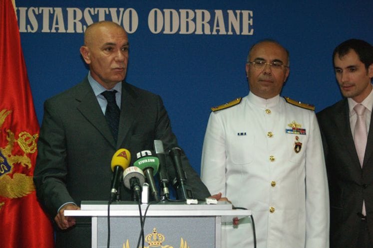 Izjava ministra odbrane Bora Vučinića povodom uplovljavanja turskih ratnih brodova iz sastava Južne taktičke grupe