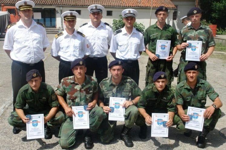 SAOPŠTENJE: Završni kurs prekvalifikacije vojnika Mornarice Vojske Crne Gore