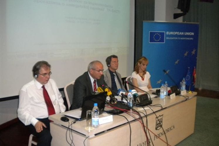 Saopštenje: Prezentacija projekta “Tehnička pomoć za implementaciju Sporazuma o energetskoj zajednici”