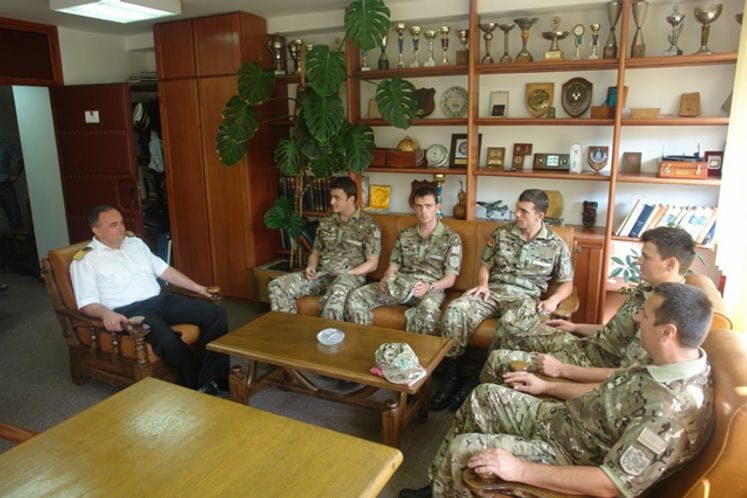 Kadeti Vojske Crne Gore posjetili Mornaricu VCG