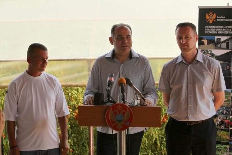 Održana konferencija za novinare povodom prezentacije rezultata prvog Javnog poziva za podršku investicijama u poljoprivredi