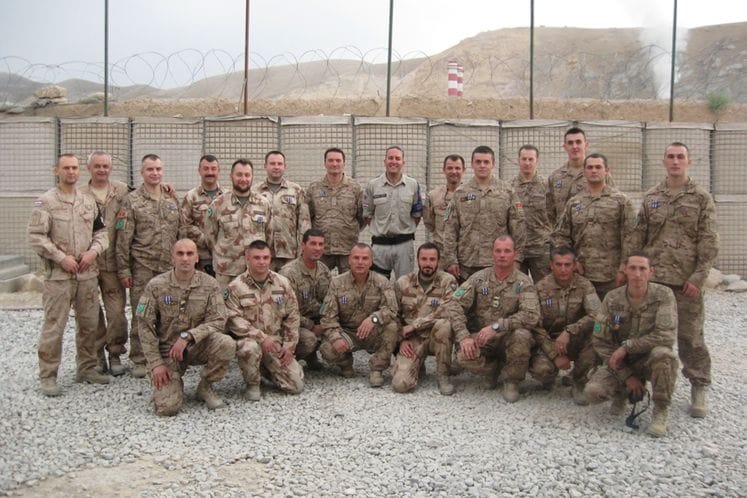 Pripadnicima prvog crnogorskog kontingenta uručene NATO medalje