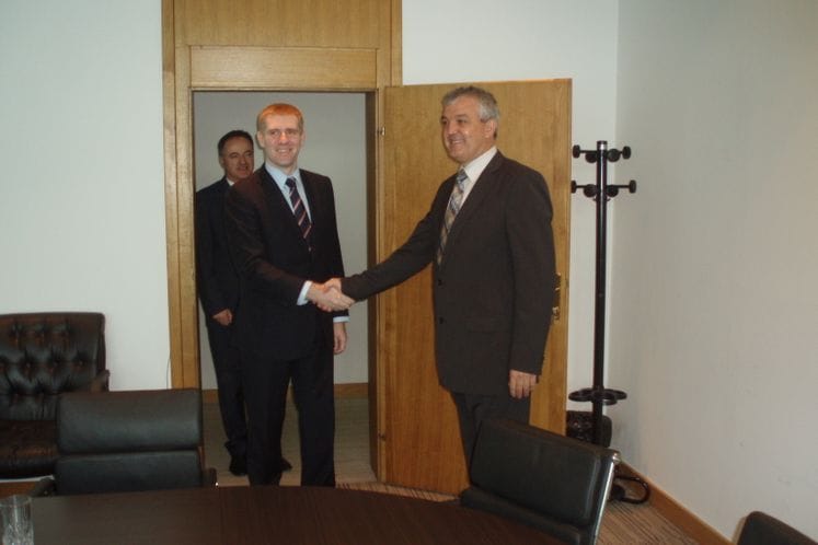 The Deputy Prime Minister and Finance Minister, Mr. Igor Lukšić, Phd., visited Bosnia and Herzegovina