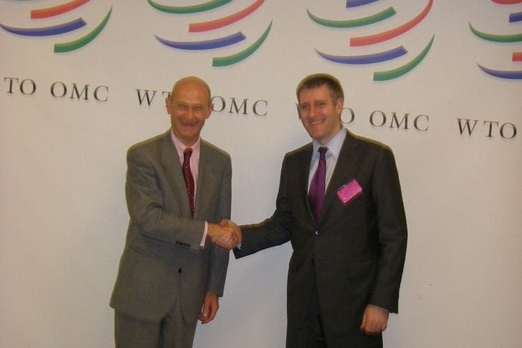Deputy Prime Minister and Finance Minister, Mr. Igor Lukšić, PhD., met with the World Trade Organization Director General, Mr. Pascal Lamy