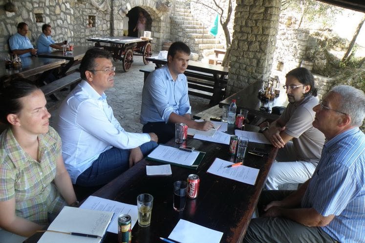 Ministar Branimir Gvozdenović održao radni sastanak sa Radom Gregovićem, direktorom JP za nacionalne parkove Crne Gore i Zoranom Mrdakom, direktorom NP ‘’Skadarsko jezero’’