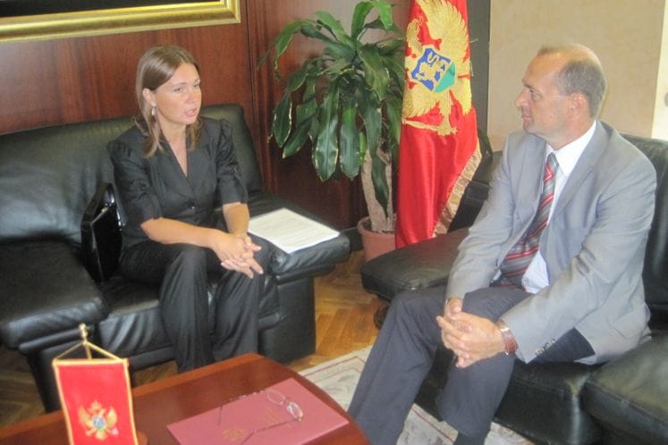 Susret ministar Numanović – ambasadorka Sljusarenko