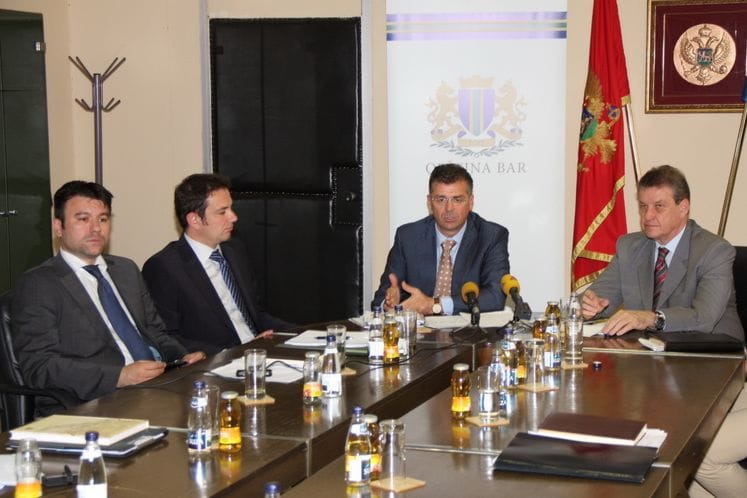 Ministar uređenja prostora i zaštite životne sredine Branimir Gvozdenović sa saradnicima posjetio Opštinu Bar