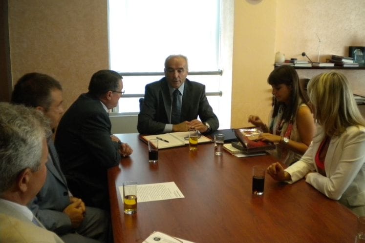 Ministar ekonomije Branko Vujović primio ambasadora Ruske Federacije Jakova Gerasimova