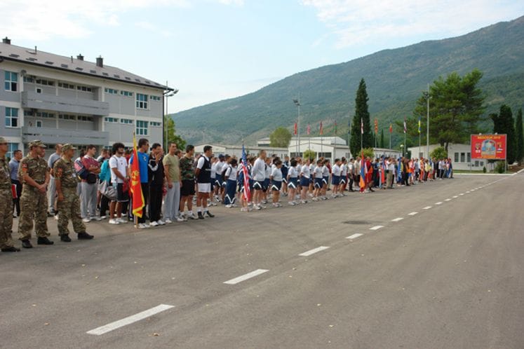Sportski dan na vježbi „MEDCEUR 2010“