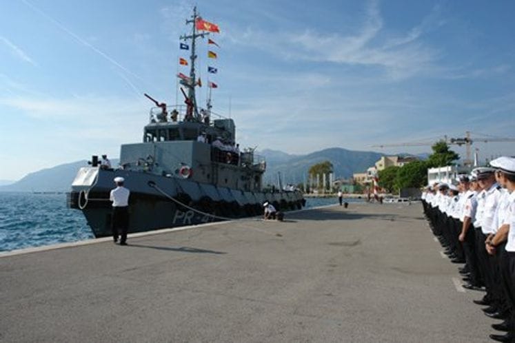 Svečani doček Pučinskom remorkeru PR-41