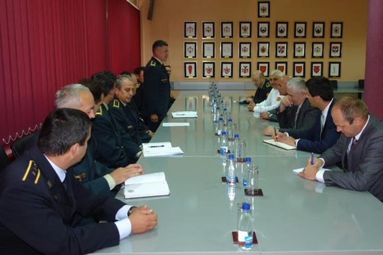 Ministar odbrane Boro Vučinić primio članove Multinacionalne komande vježbe MEDCEUR 2010