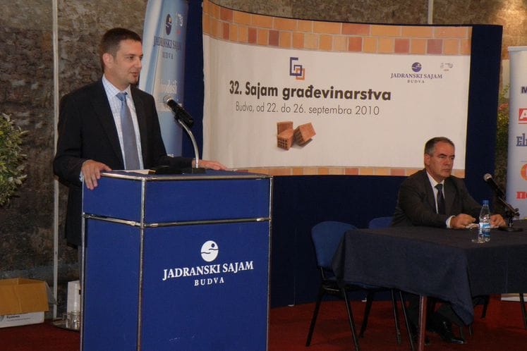 Pomoćnik ministra uređenja prostora i zaštite životne sredine Branislav Gregović otvorio 32. Sajam građevinarstva