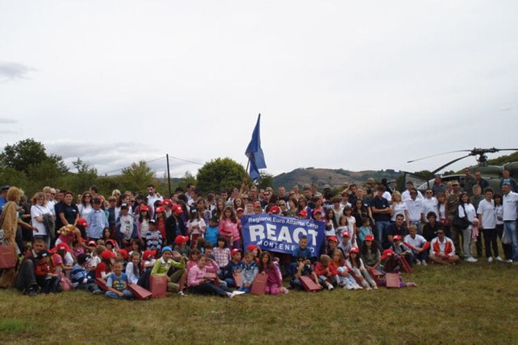 U okviru Regionalnog evroatlantskog kampa prezentovano naoružanje i oprema Vojske Crne Gore