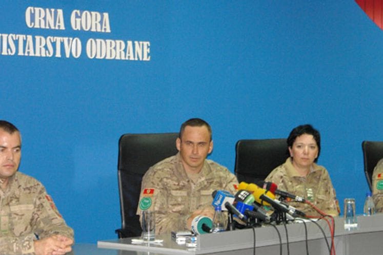 Održana konferencija za novinare pripadnika prvog kontingenta Vojske Crne Gore nakon povratka iz ISAF misije u Avganistanu