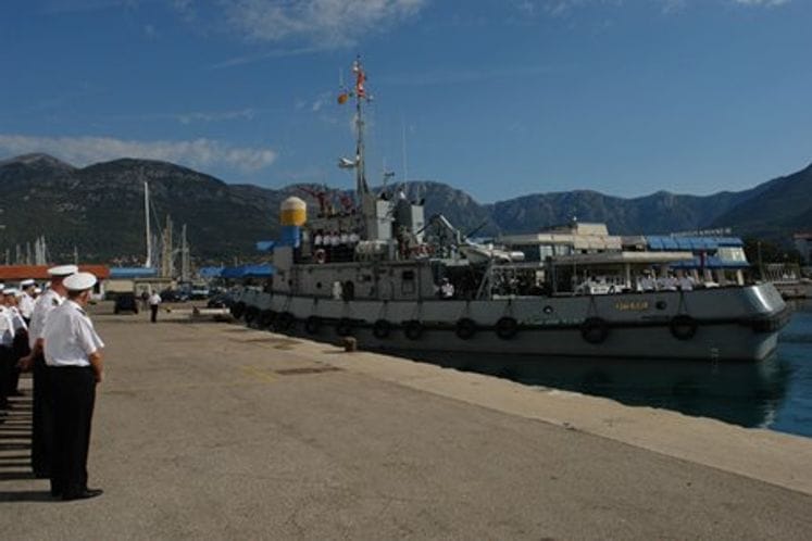 Pučinski remorker PR-41 Mornarice Vojske Crne Gore isplovio radi učešća na vježbi „ADRION CAX i ADRION LAVEX“