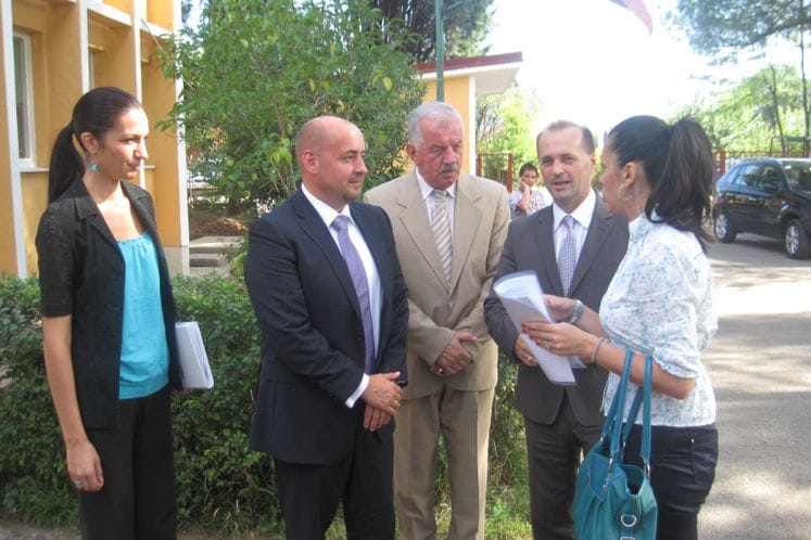 Šef predstavništva UNICEF-a u Crnoj Gori Bendžamin Perks posjetio JU Specijalni zavod "Komanski most"