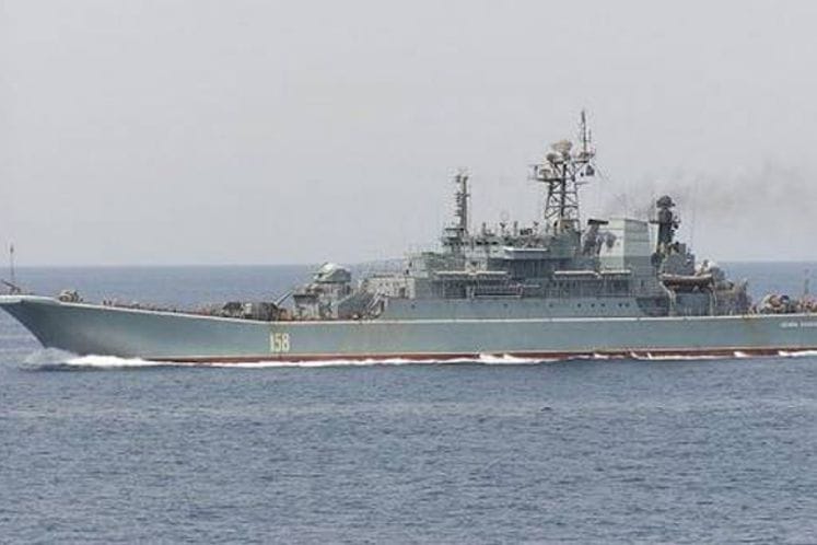 Ruski ratni brod „Cezar Kunikov” u Crnoj Gori